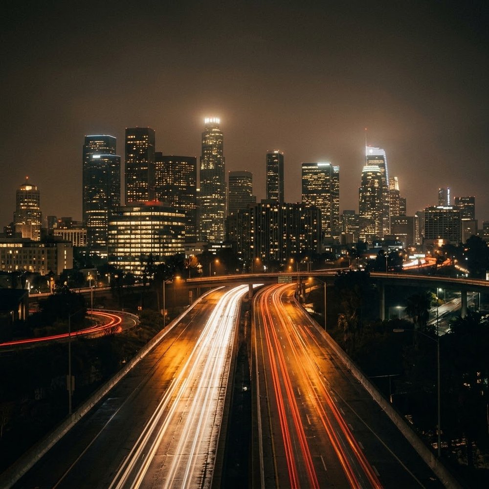 City Lights — night scene